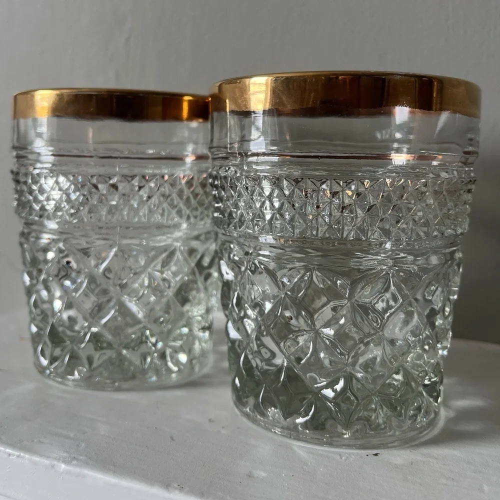 Vintage antique glassware